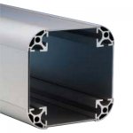 profile aluminiowe | Seria 40 | zamknięte teowniki
